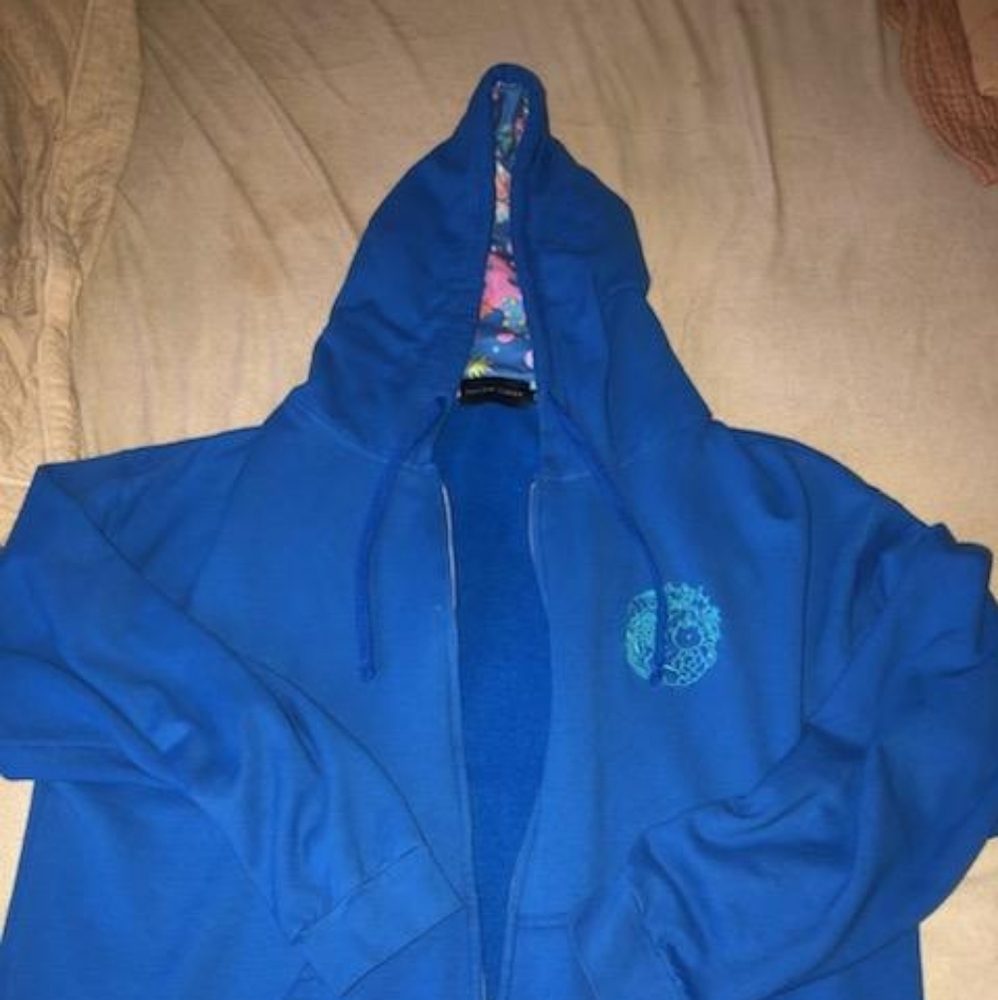 Daylight curfew Adult Swim Festival zip-up hoodie